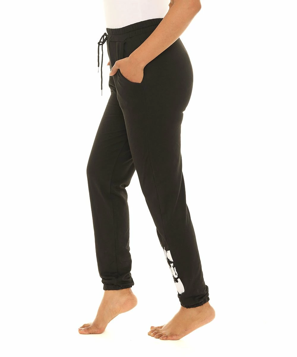 Best reviews of π€© Shoreline Black & White Abstract Pocket Joggers - π© Women π - Image 5