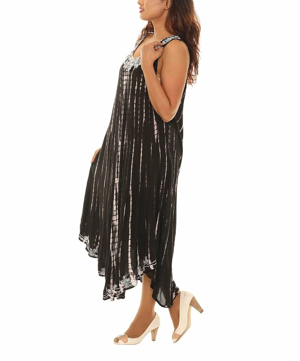 Brand new π€© Shoreline Black & White Floral Embroidered Maxi π Dress - π© Women & Plus β - Image 4