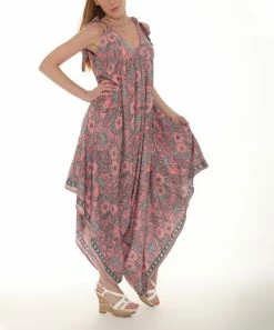 Promo π Shoreline Pink & Teal Floral Jumpsuit - π© Women & Plus π