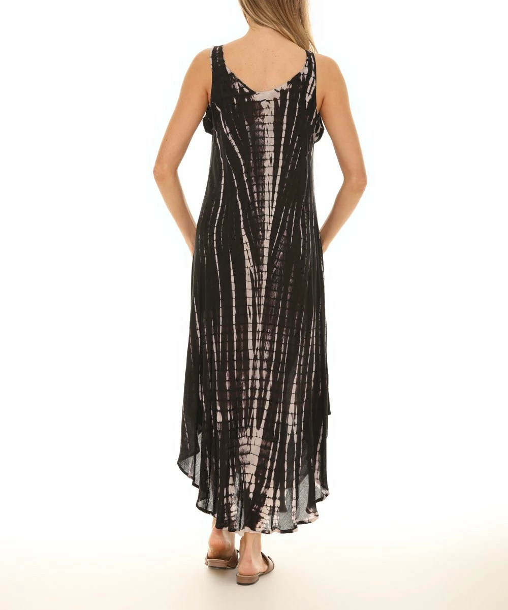 Flash Sale π Shoreline Black & White Embroidered Sleeveless π Dress - π© Women & Plus π₯ - Image 2