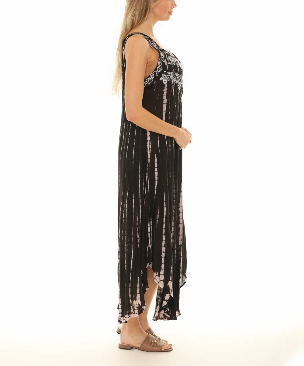 Flash Sale π Shoreline Black & White Embroidered Sleeveless π Dress - π© Women & Plus π₯ - Image 5
