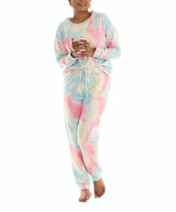 Wholesale π Shoreline Teal & Pink Tie-Dye Joggers - π© Women π₯