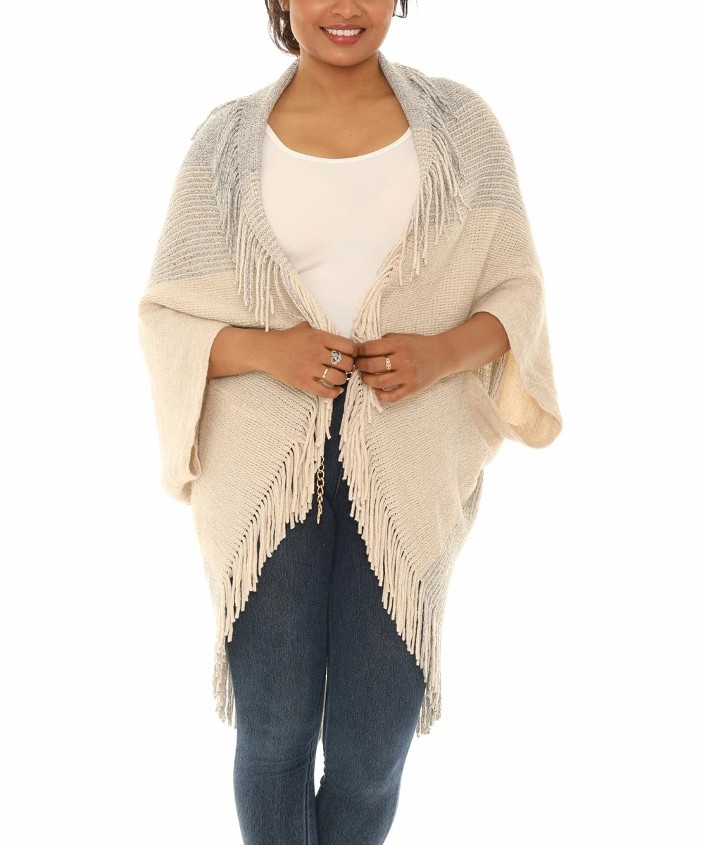 Best reviews of βοΈ Shoreline Oatmeal Fringe Open Cardigan - π© Women & Plus π - Image 3