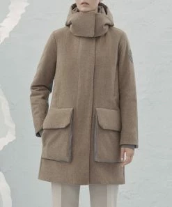 Outlet 🌟 Canada Goose | Shoreline Twill Atavist Hooded 🧥 Coat - 👩 Women 🛒