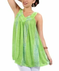 Brand new ⭐ Shoreline Sage Abstract V-Neck Tunic - Plus 🔔