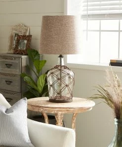 Hot Sale 👏 Emerson Cove | Brown Coastal Table Lamp 🧨