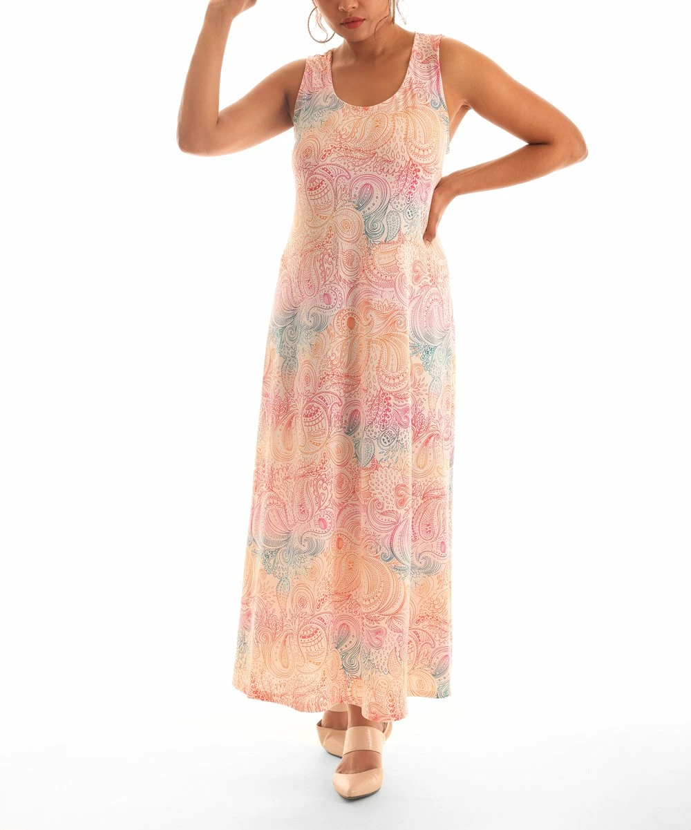 New π Shoreline Pink Paisley Maxi π Dress - π© Women π - Image 2