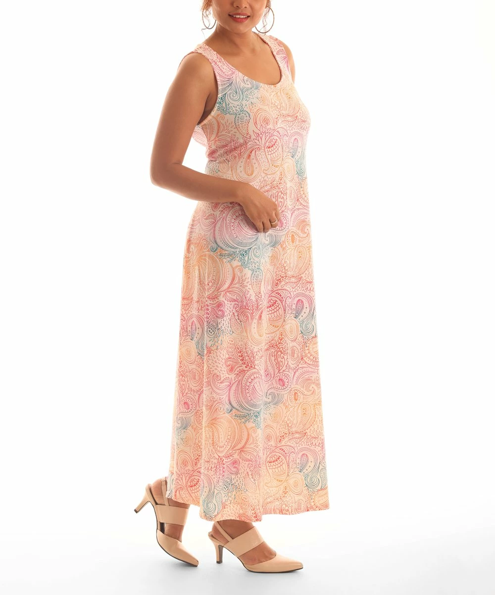 New π Shoreline Pink Paisley Maxi π Dress - π© Women π - Image 4