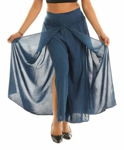 Best Sale 🎉 Shoreline Blue Flyaway Pants - 👩 Women & Plus 👍